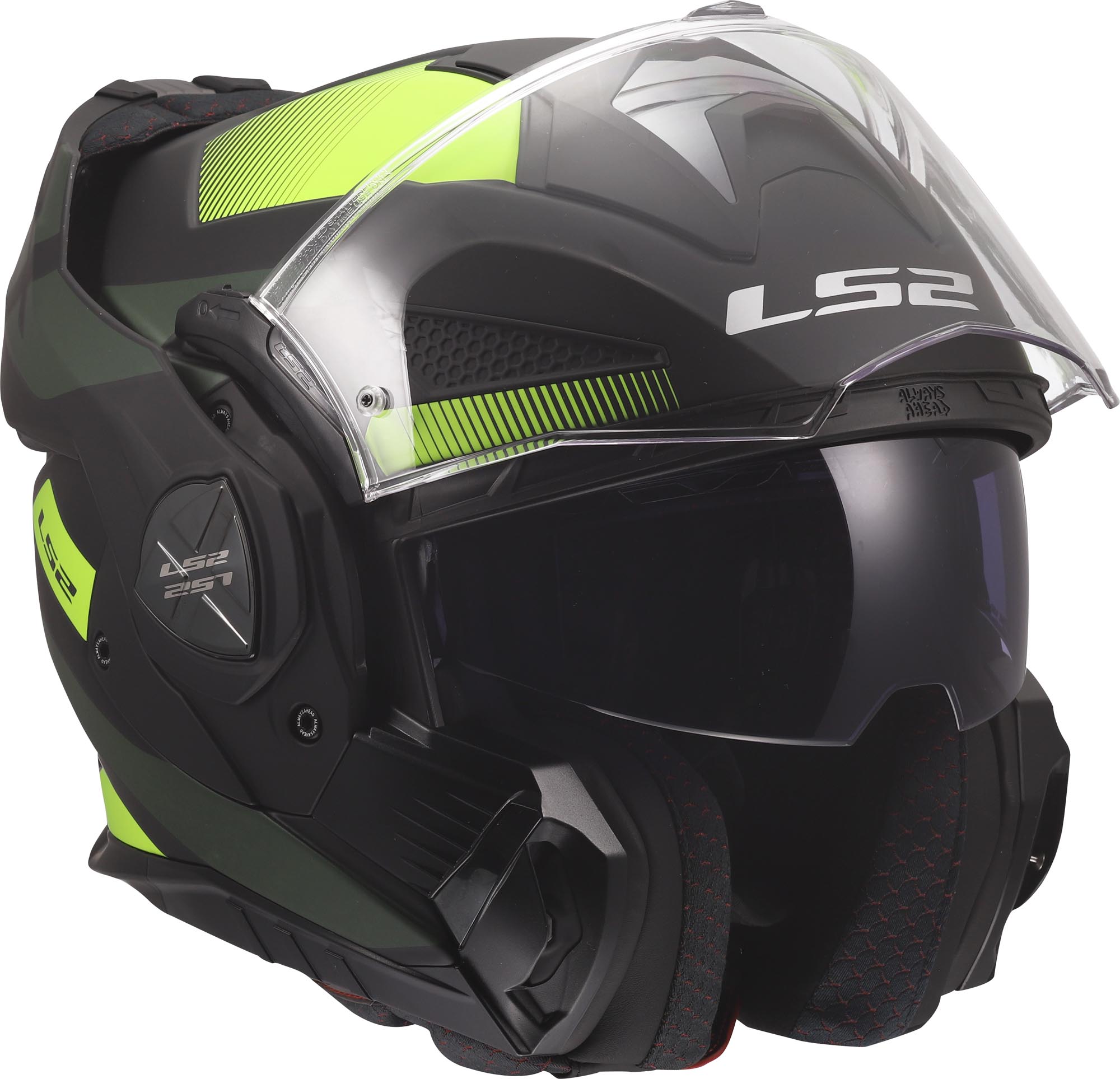 LS2 FF901 Advant X Nova Casco negro/amarillo XL (61/62) Figura 13