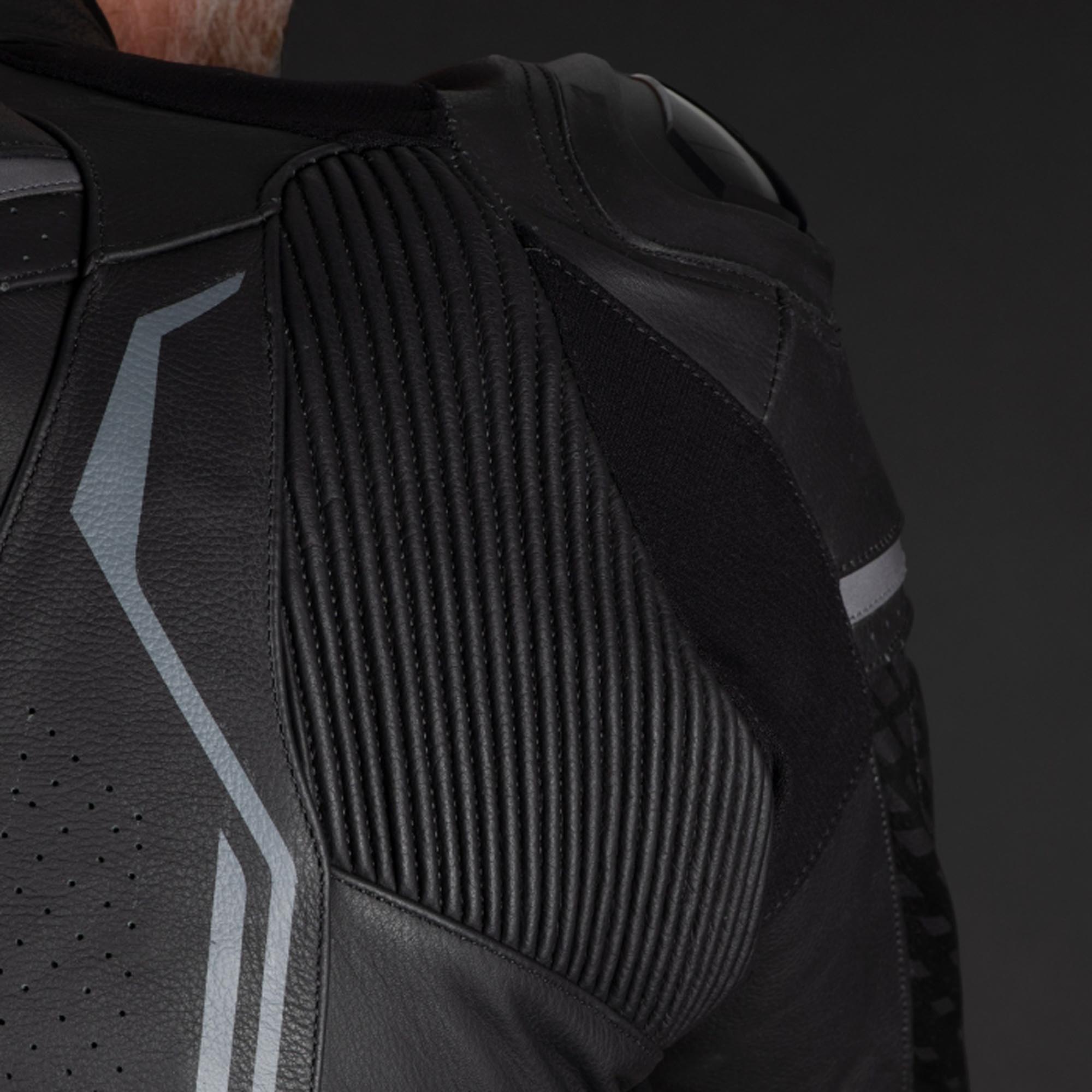 Oxford Nexus 1.0 Jaqueta de couro de motocicleta Furtividade Negra 46 Figura 7