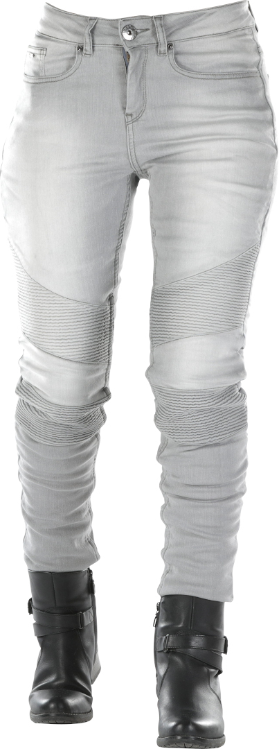 Overlap Stradale Damer motorcykel jeans grå 26 Figur 3