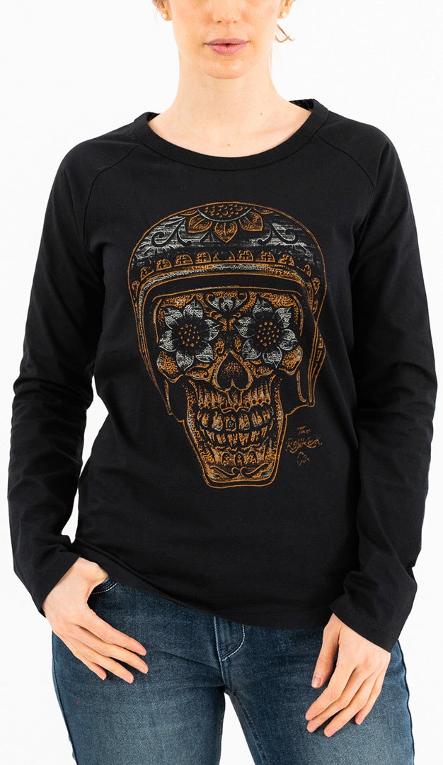 Rokker La Catrina Ladies Longsleeve S Figure 1
