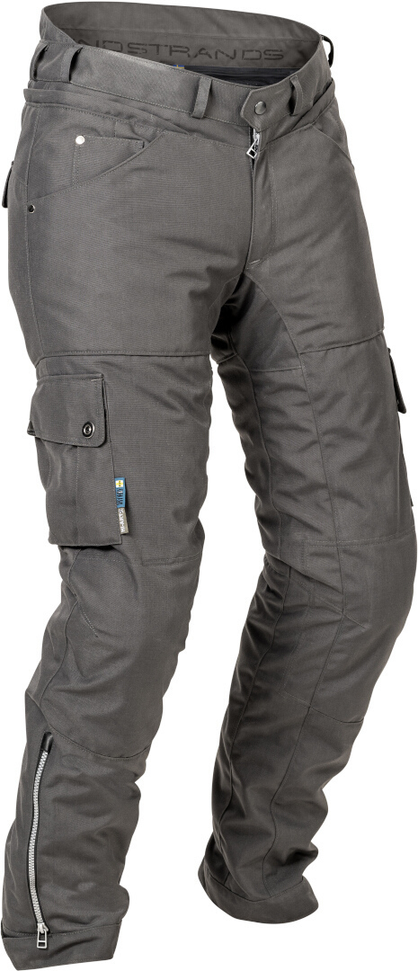 Lindstrands Zion waterproof Motorcycle Textile Pants grey 60 L33 Figure 1