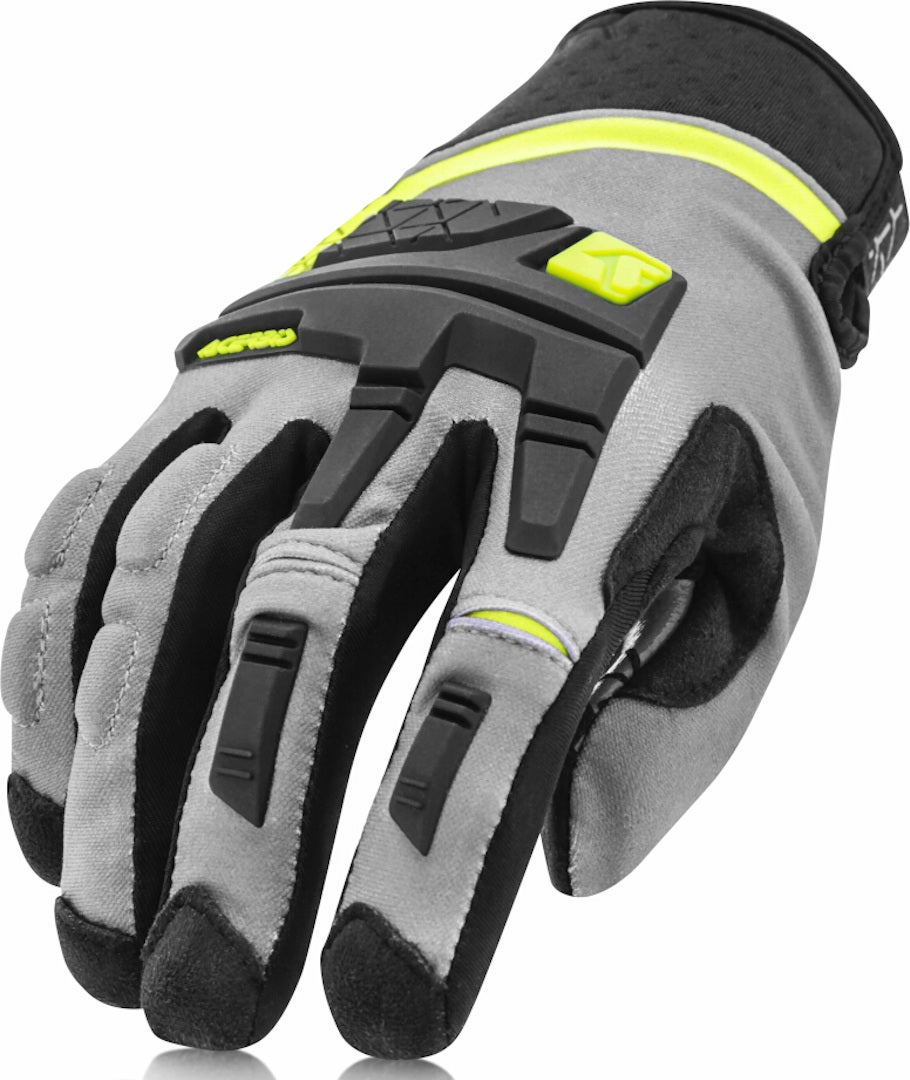Acerbis X-Enduro Motorcykel handsker sort/gul XL Figur 1