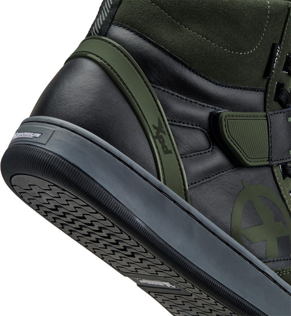 XPD Moto Pro H2Out Chaussures de moto imperméables Vert/Noir 47 Figure 6