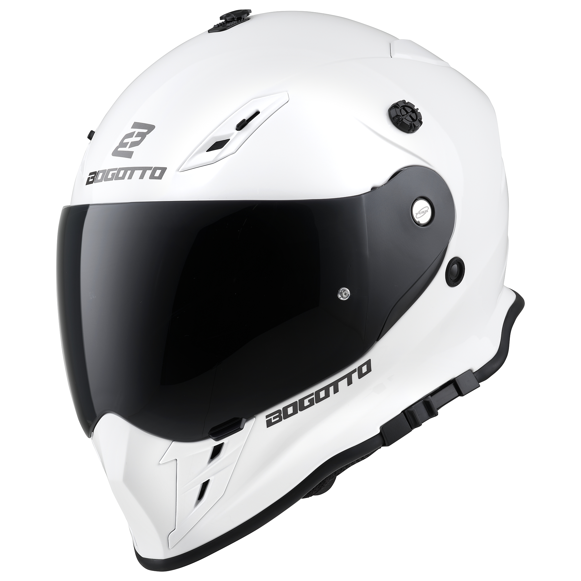 Bogotto H331 Enduro Helmet white S (55/56) Figure 3