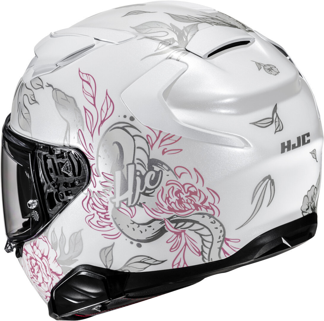 HJC F71 Eliz Hjälm vit/grå/rosa S (55/56) Figur 2