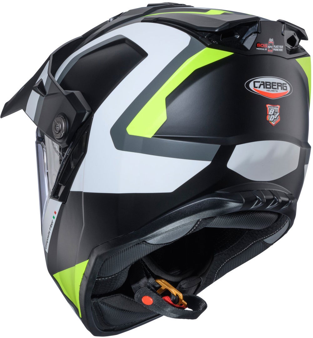 Caberg Tanami Scram Motocross hjelm sort mat/grå/gul M (57/58) Figur 2