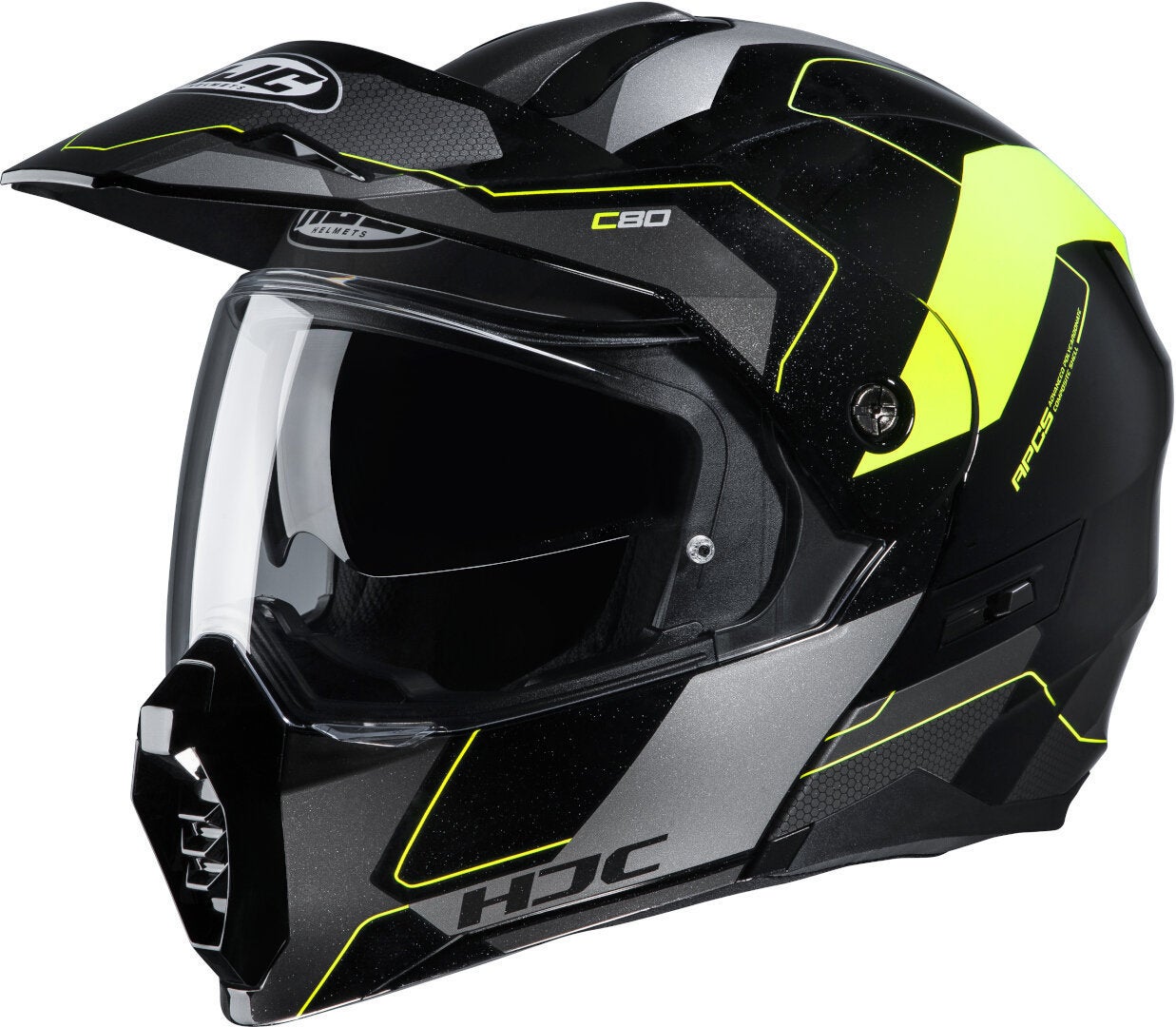 HJC C80 Rox casco nero/giallo XL (60/61) Figura 1