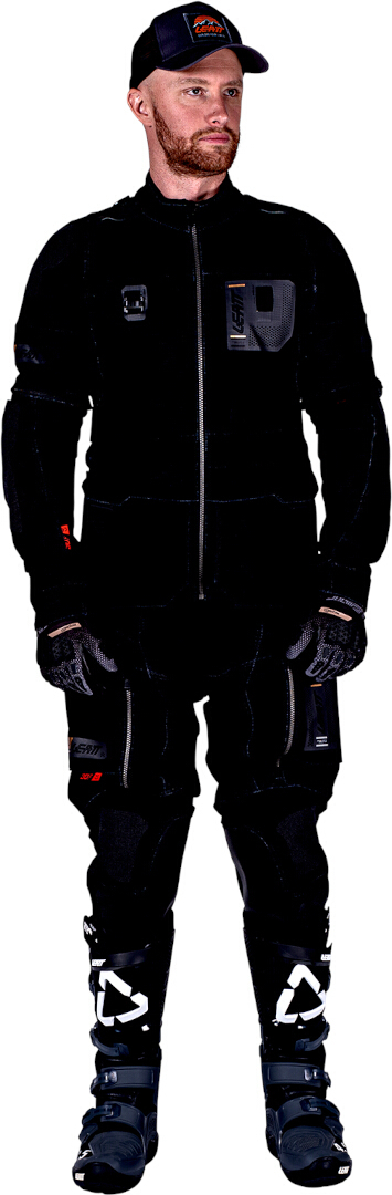 Leatt ADV Rally 5.5 Blouson textile de moto noir M Figure 6