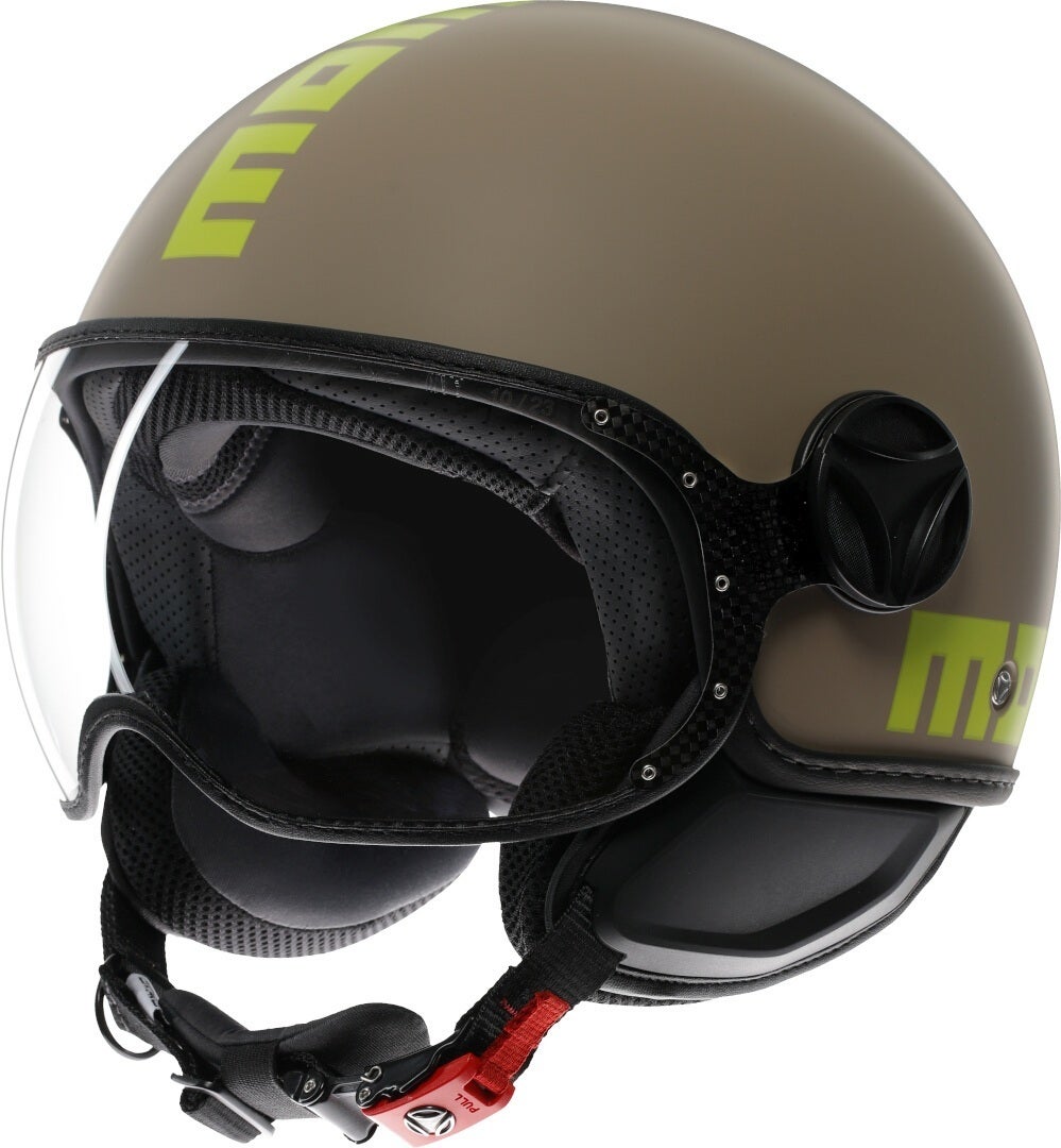 MOMO FGTR Classic Mono Casque jet Sable matt L (59/60) Figure 1