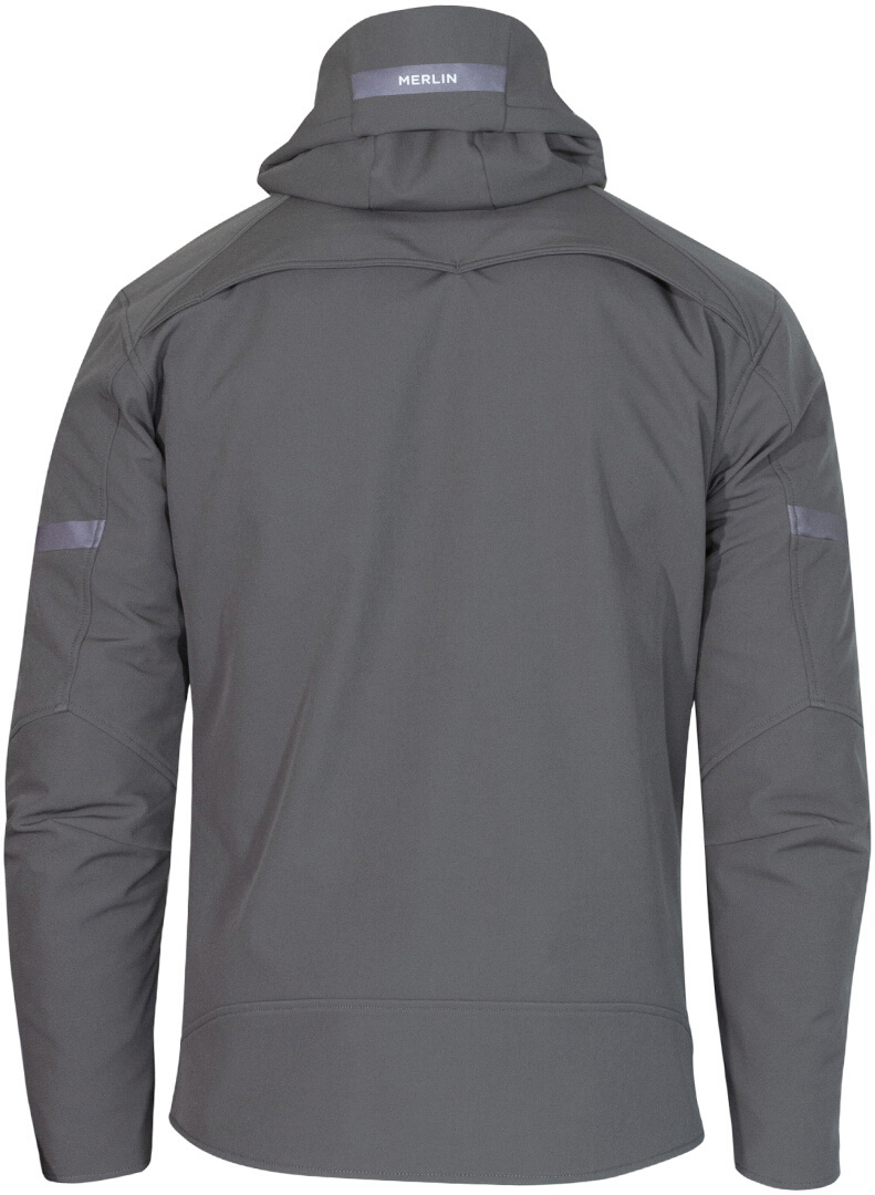 Merlin Flare D3O waterproof Motorcycle Textile Jacket light grey L Figure 2