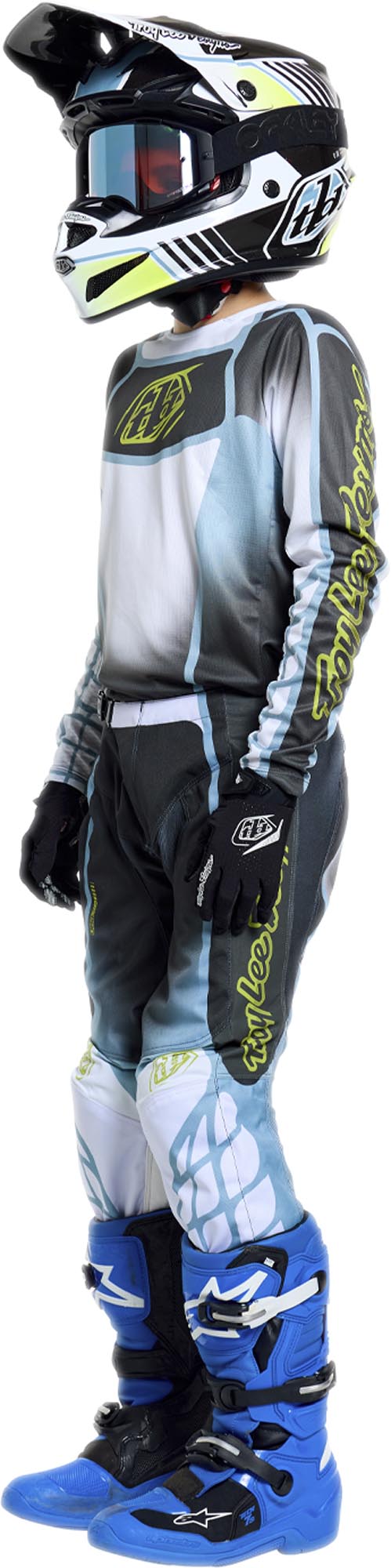 Troy Lee Designs GP Pro Framework Jugend Motocross Hose carbon/grau 22 Abbildung 14