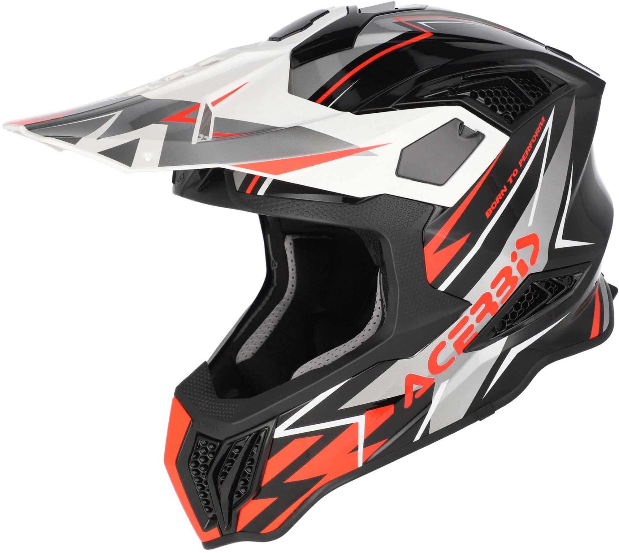 Acerbis Airstrike-X Graphic Motocross Helmet-image-713857636