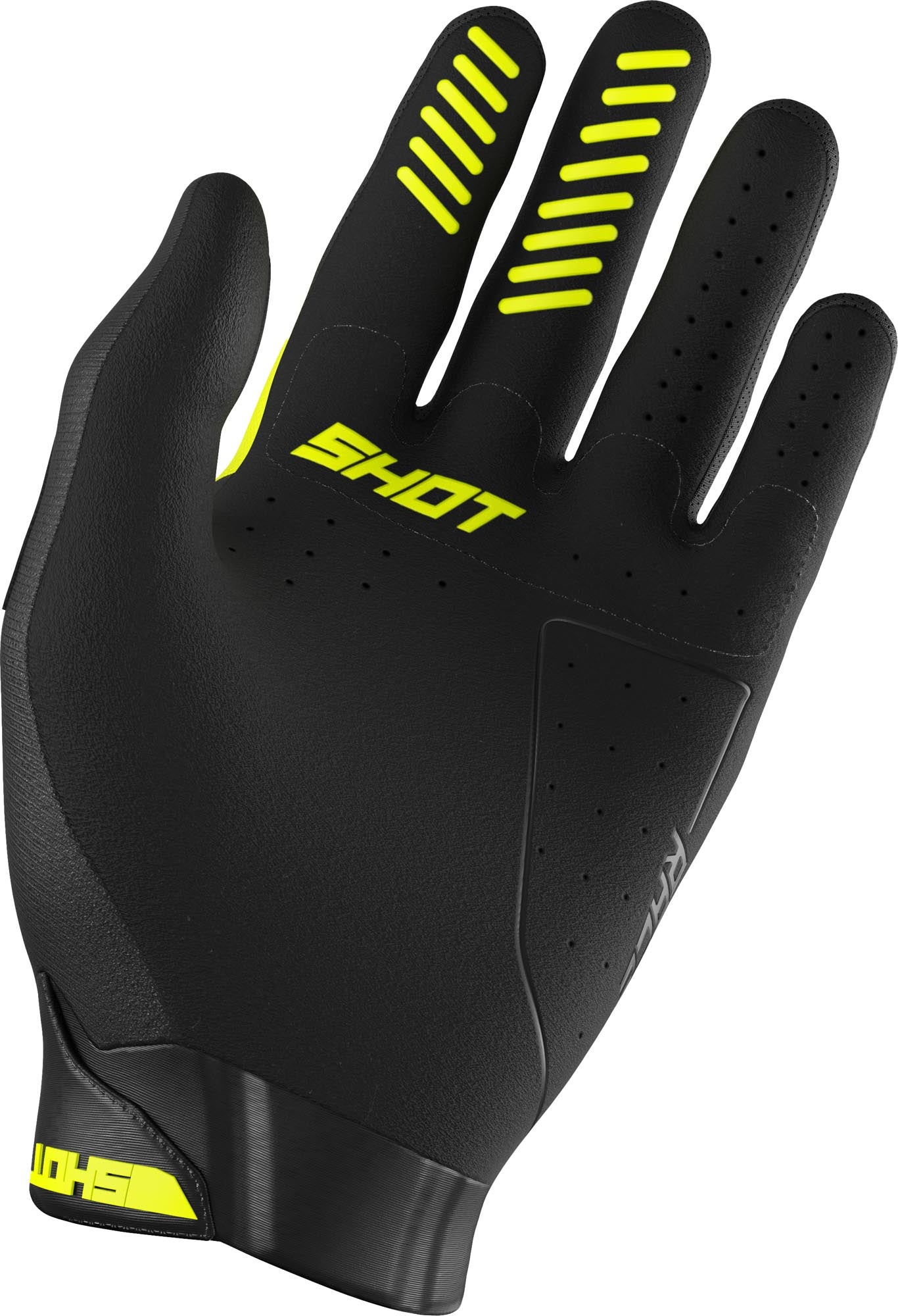 Shot Race Evo Motocross handsker gul 8 Figur 2