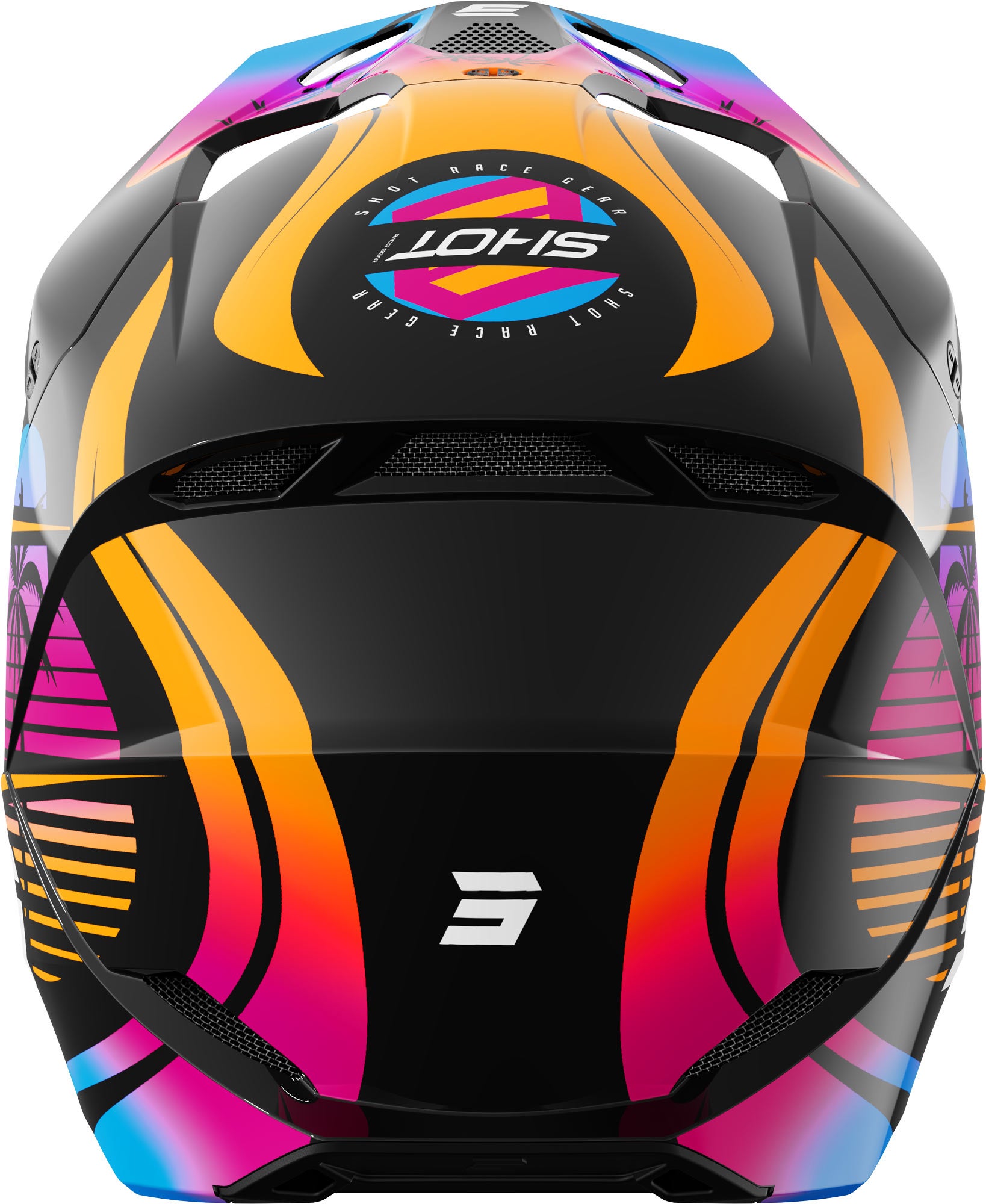 Shot Furious Miami Mips Motocross hjelm Tap (59/60) Figur 3