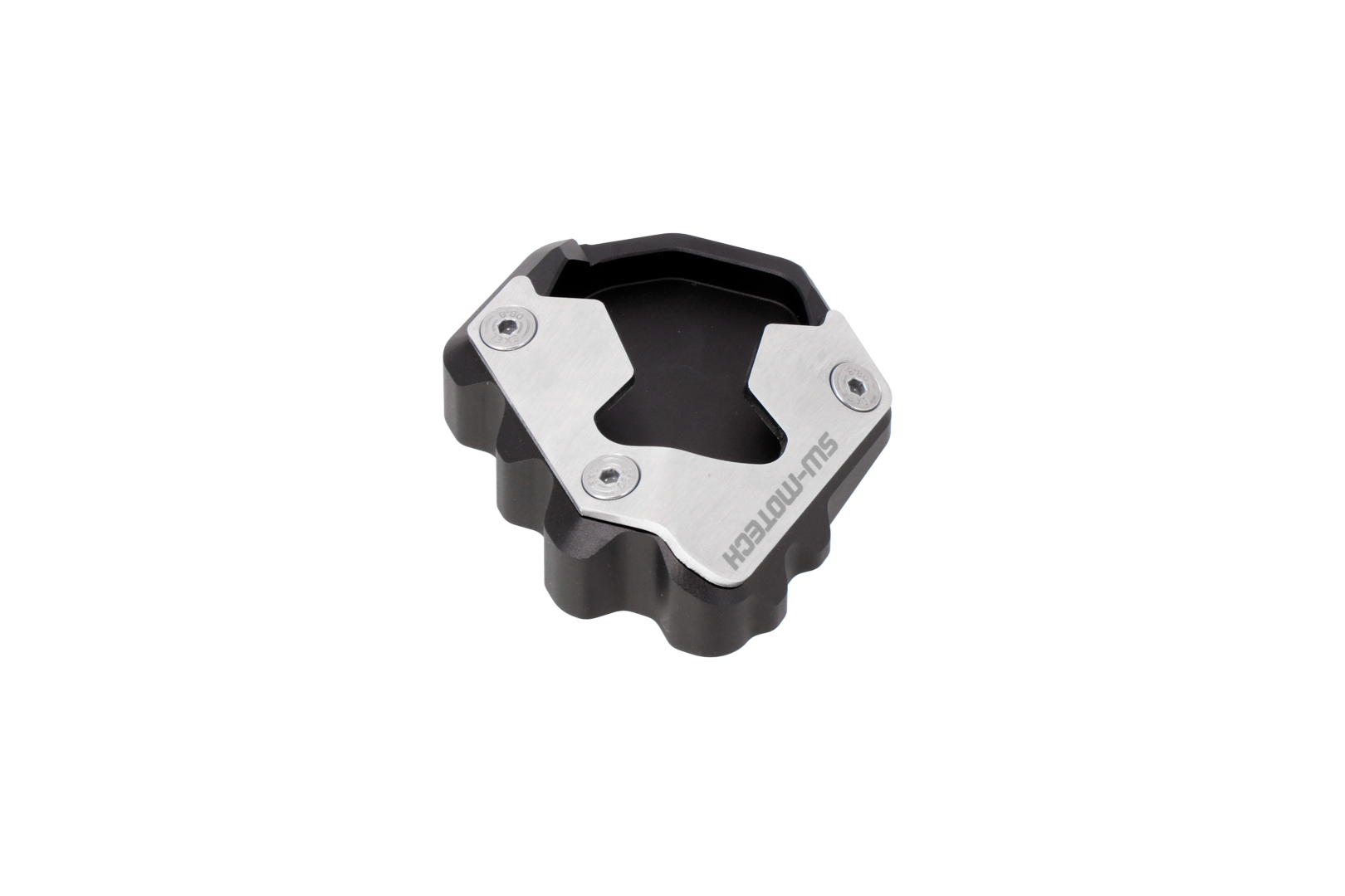 Extensie SW-Motech pentru piciorul lateral - Negru/argintiu. Moto Guzzi Stelvio (23-). Figura 2