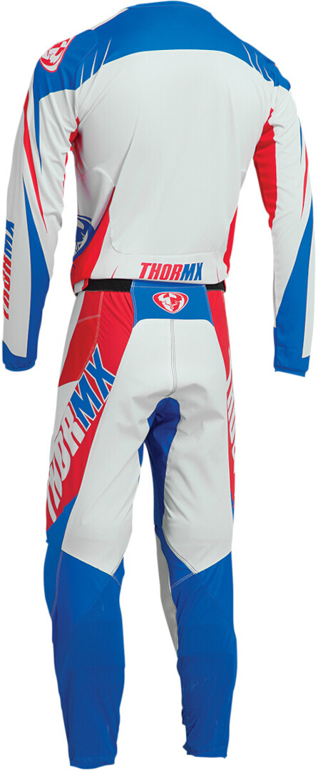 Thor Pulse 04 Limited Edition Motocross Jersey white/blue/red M Figure 4