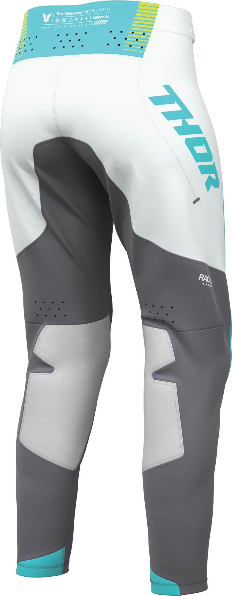 Thor Sportmode Velocity Ladies Motocross Pants grey 5/6 Figure 3