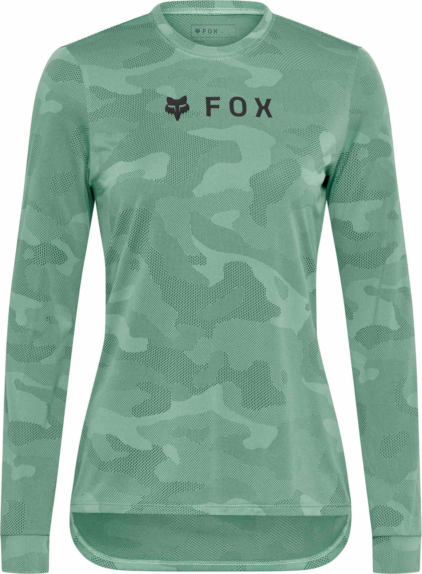 FOX Ranger Tru Dri LS Dame sykkeltrøye Grønn S Figur 1