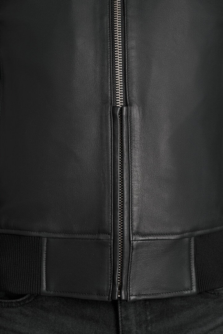 Pando Moto Falcon Aviator Leather Jacket XS Figure 8