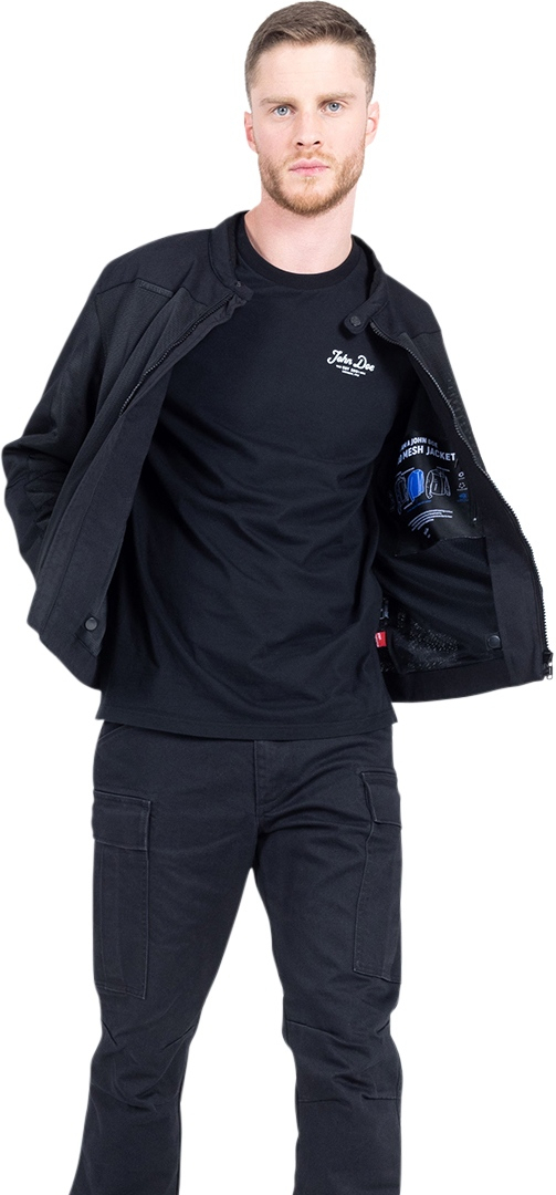 John Doe Aero Mesh Windblocker Motorcycle Inner Jacket M Figure 15