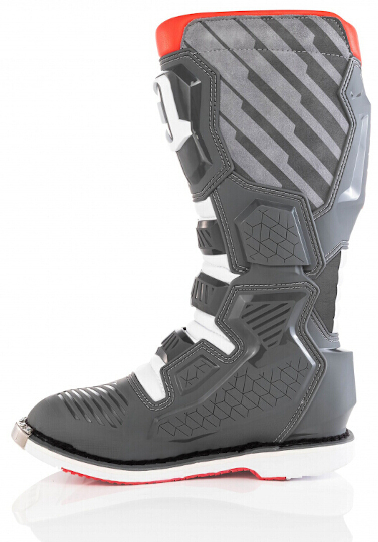 Acerbis X-Race Motocross Boots grey/red 44 Figure 3