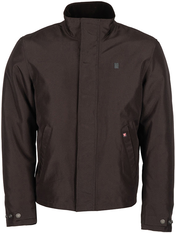 Helstons Clip waterproof Motorcycle Textile Jacket dark brown XXL Figure 1