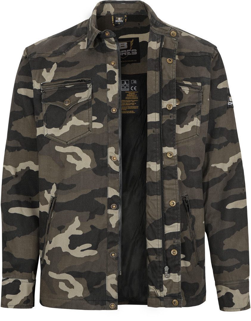 Bores Militaryjack Motorradhemd camouflage 4XL Abbildung 2