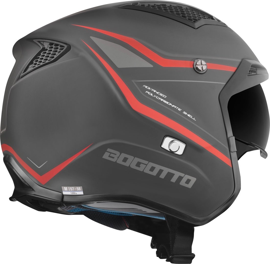 Side view of Bogotto Radic WN-ST 22.06 Helmet