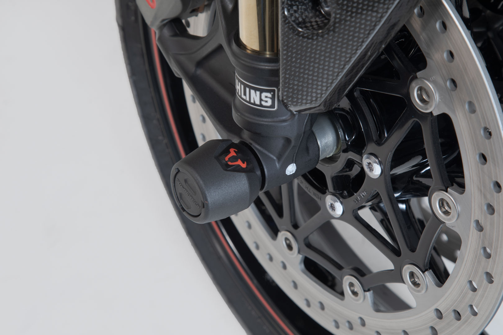 Set SW-Motech Slider pentru puntea față - Negru. Modele Triumph, Yamaha, Royal Enfield. Figura 4