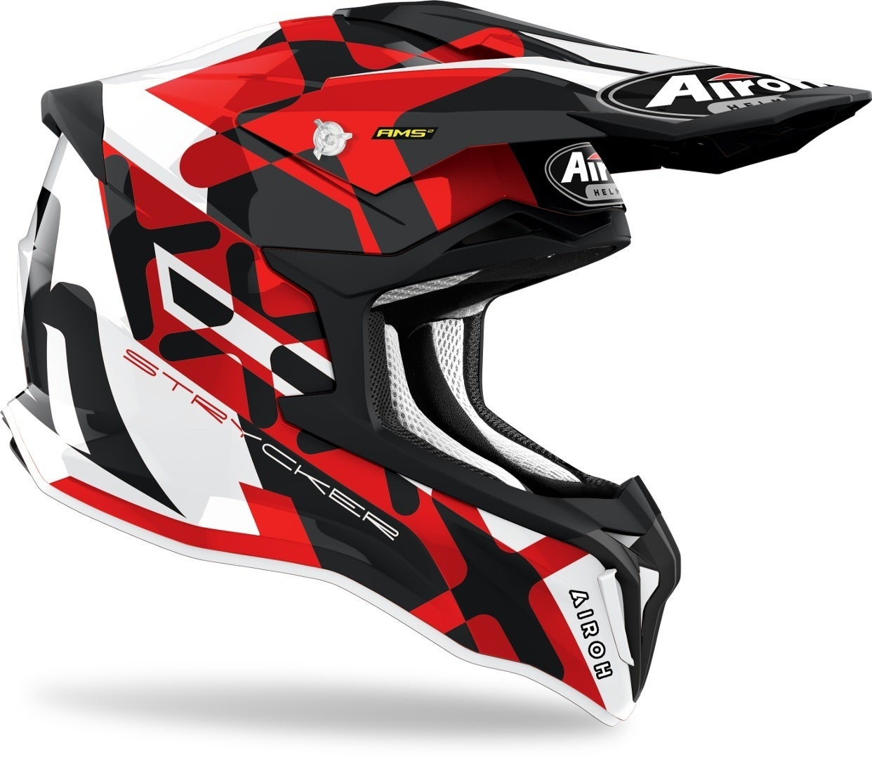 Airoh Strycker XXX Carbon Motocross Helmet red M (57/58) Figure 2