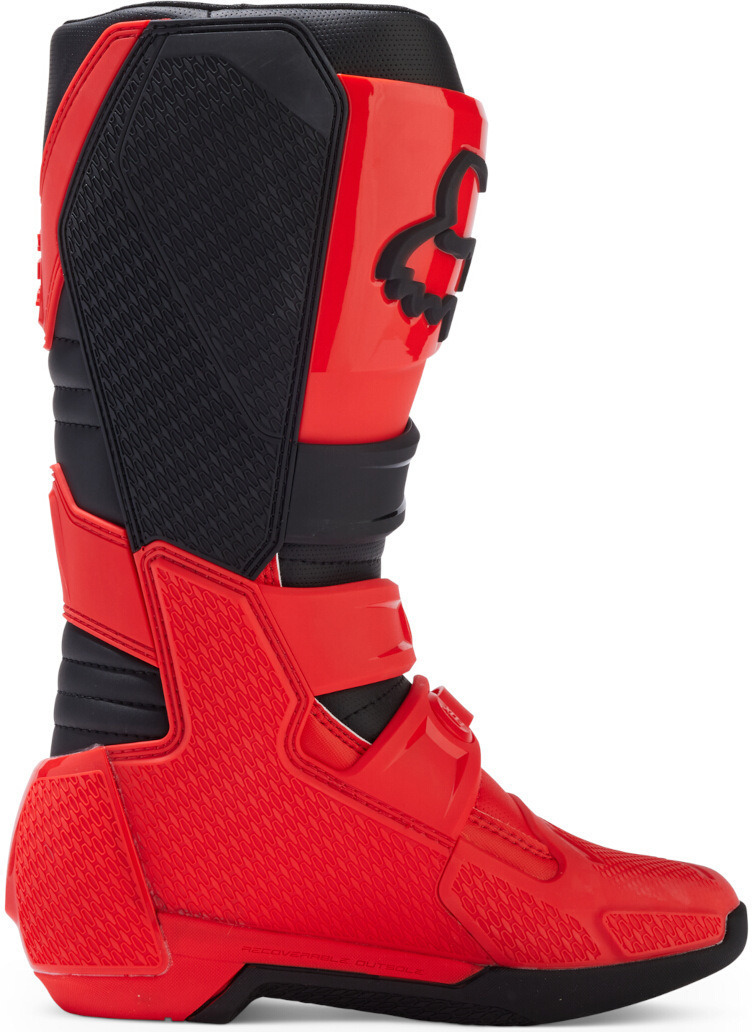 FOX Comp 2023 Stivali da motocross giovanile rosso/nero 2 Figura 3