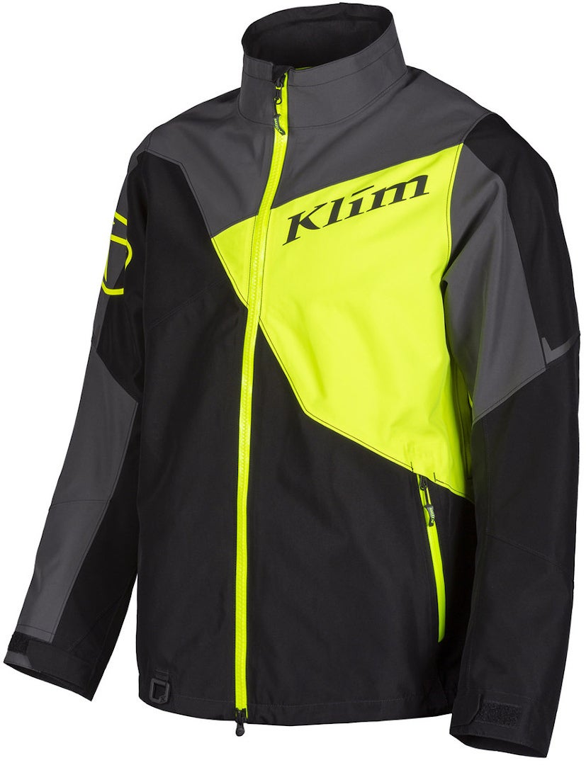 Klim Powerxross Jacke schwarz/neon-gelb L Abbildung 1