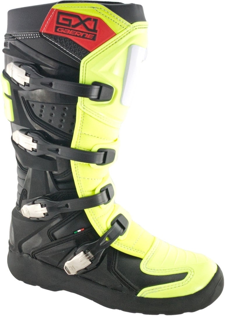 Gaerne GX-1 Evo 2020 Motocross støvler sort/gul 43 Figur 7