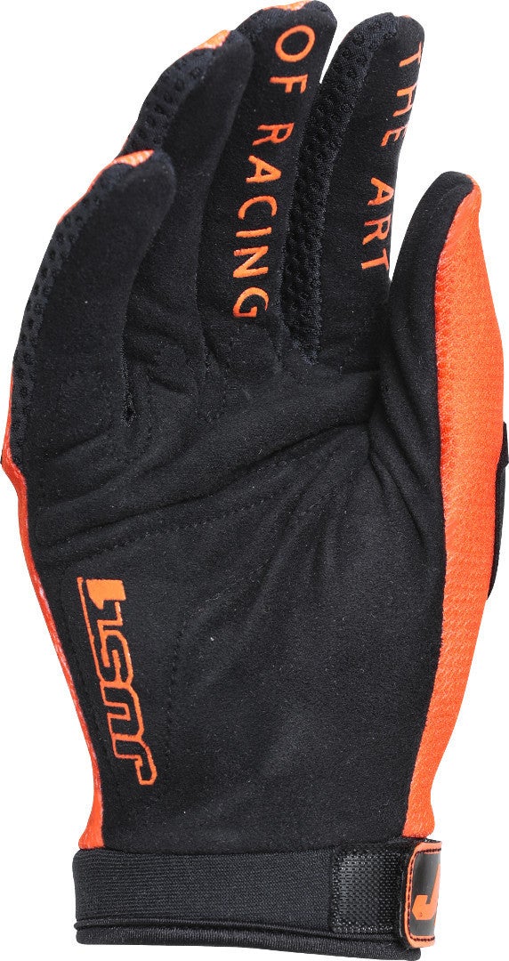Just1 J-Force X Luvas de motocross Laranja/Preto S Figura 2