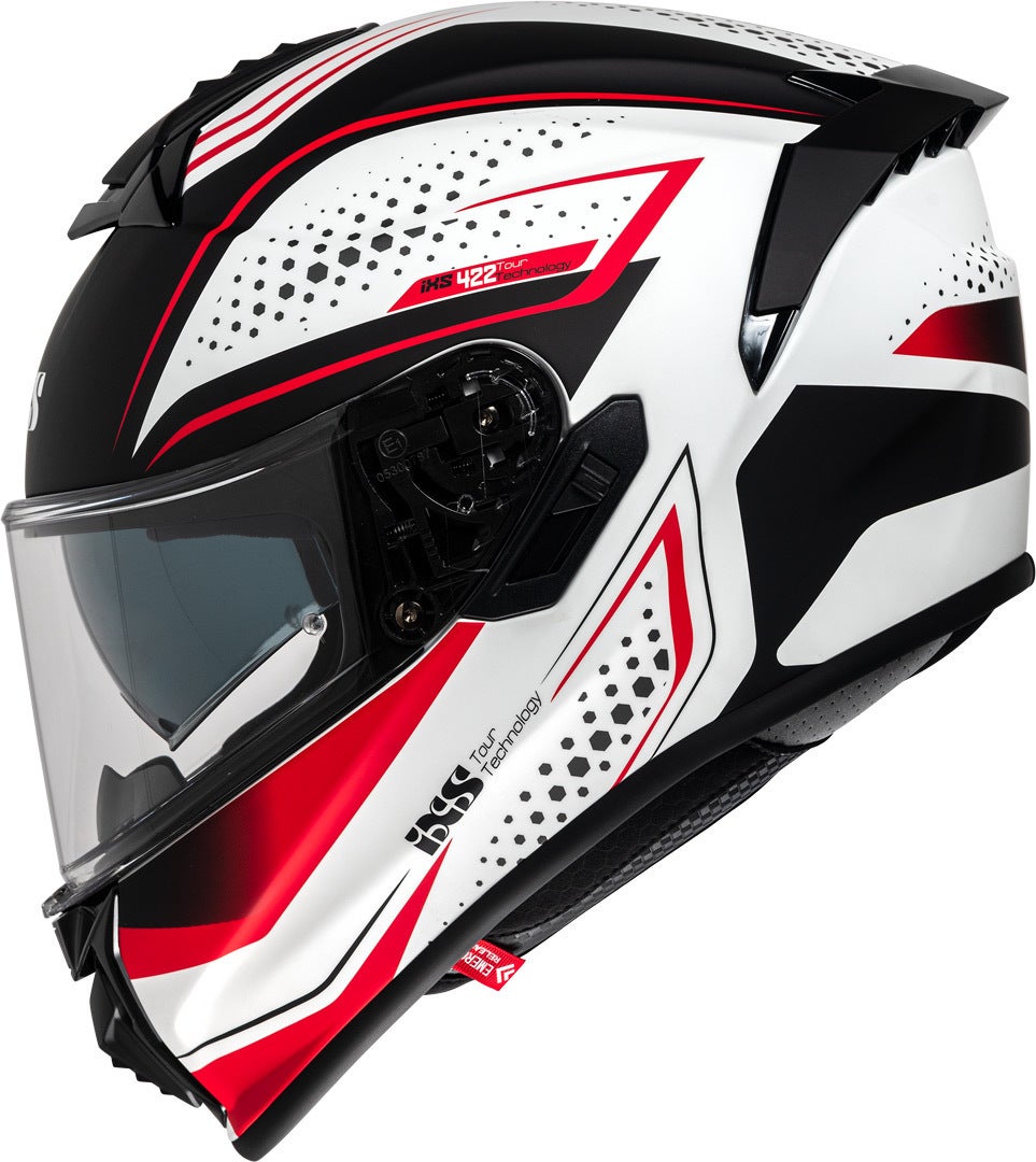 IXS iXS422 FG 2.2 Helm weiß/rot M (57/58) Abbildung 3