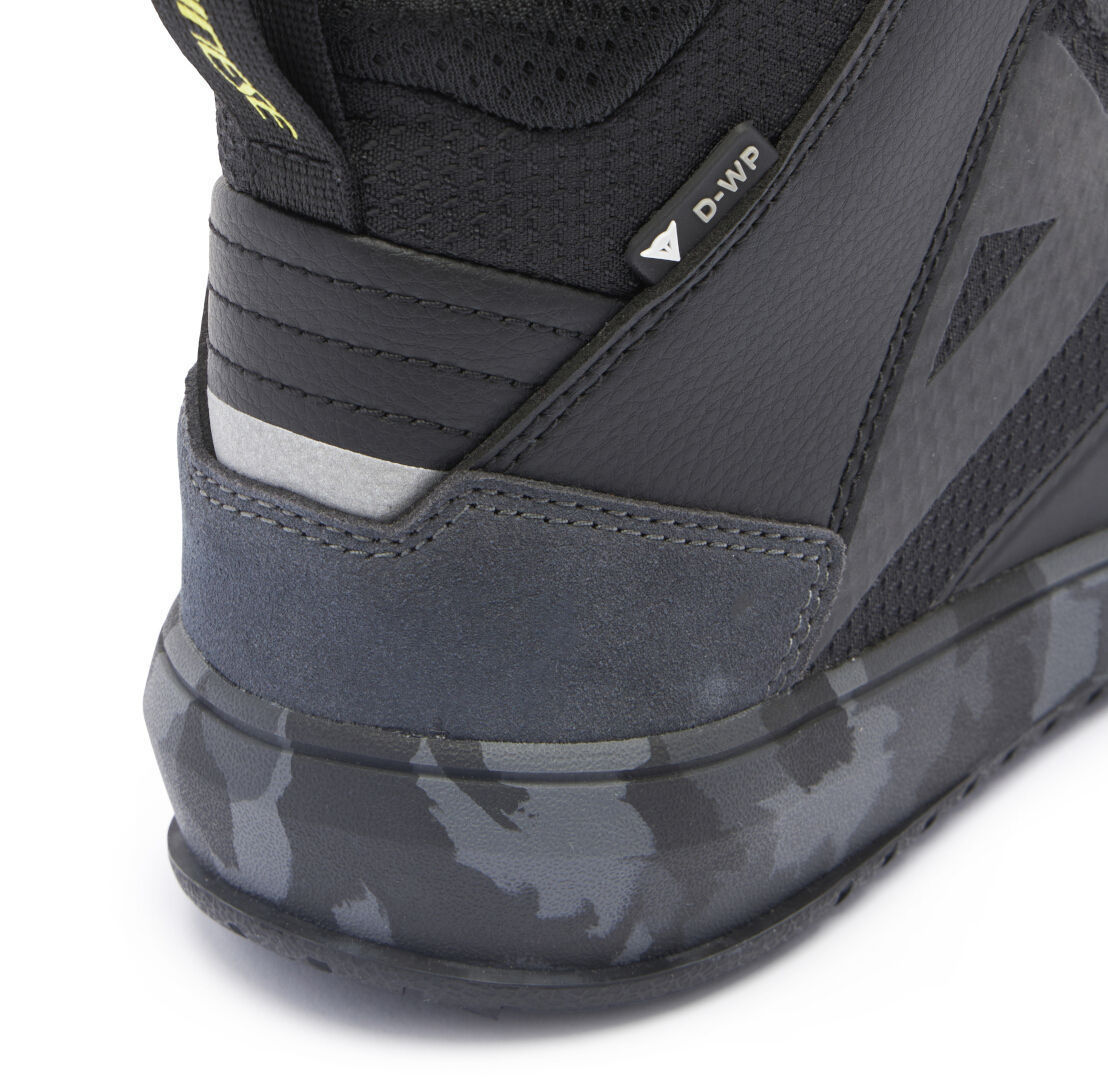 Dainese Suburb D-WP Pantofi de motocicletă impermeabili negru/gri/galben 40 Figura 9
