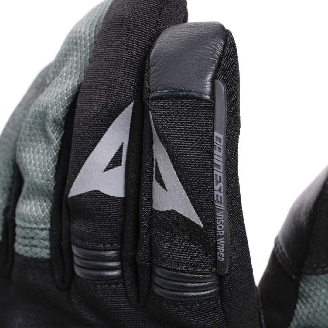 Dainese Teyde Gore-Tex vattentäta motorcykel handskar svart/grön M Figur 6