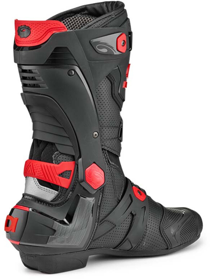 Sidi Rex Air Motorlaarzen Zwart/Rood 44 Figuur 6