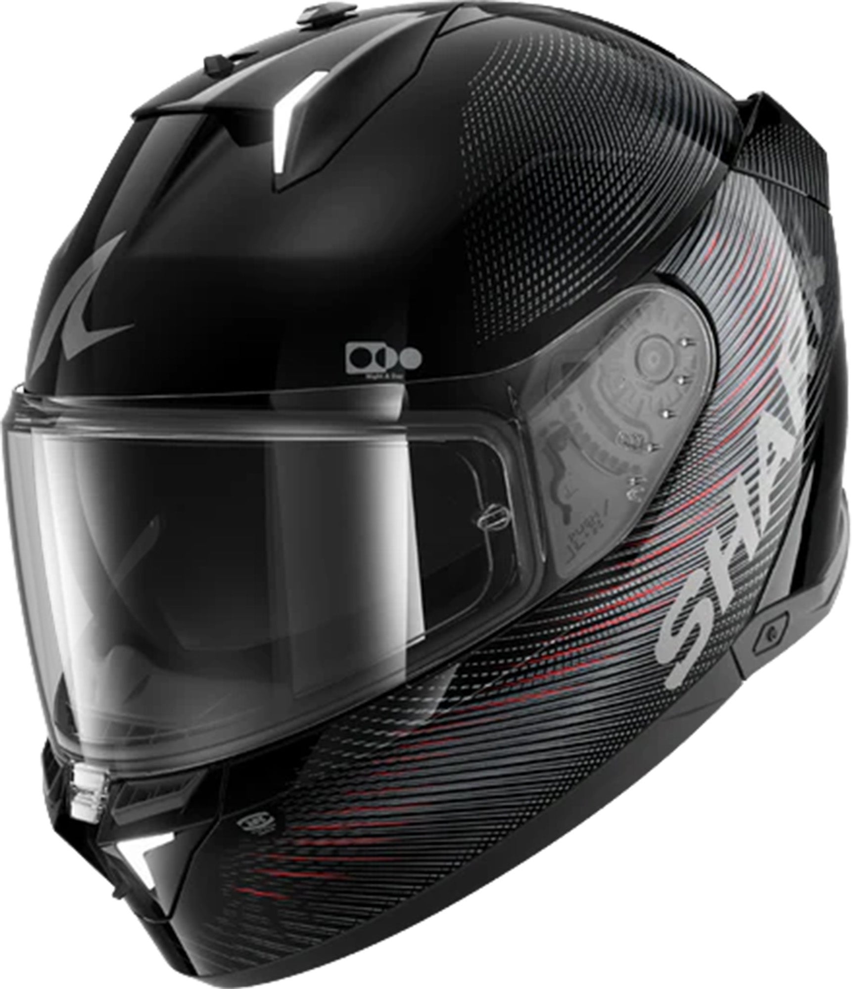 Shark Skwal i3 SP Lyne Helm anthrazit/rot XL (61/62) Abbildung 1