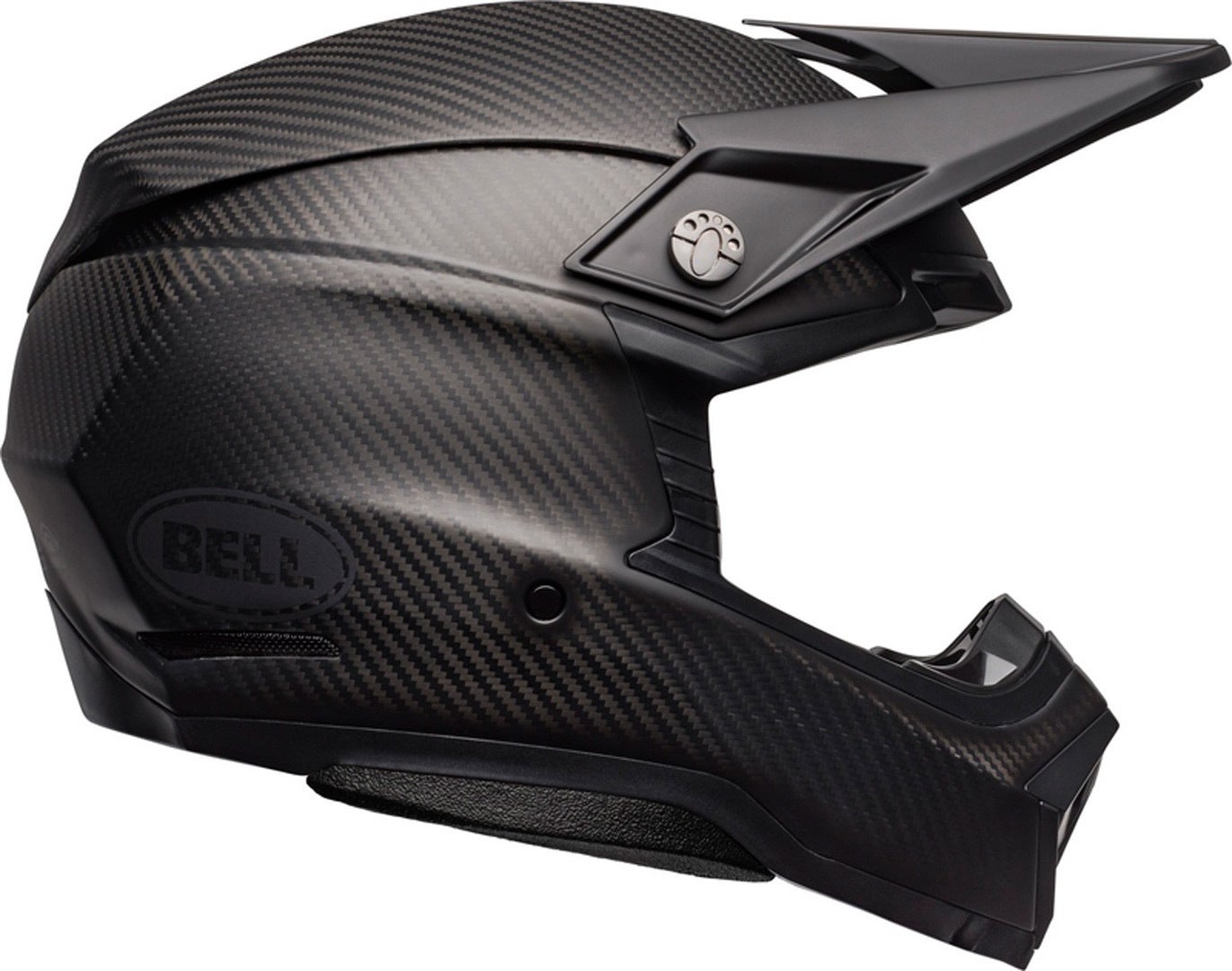 Bell Moto-10 Spherical Solid Casco Motocross nero opaco M (57/58) Figura 7