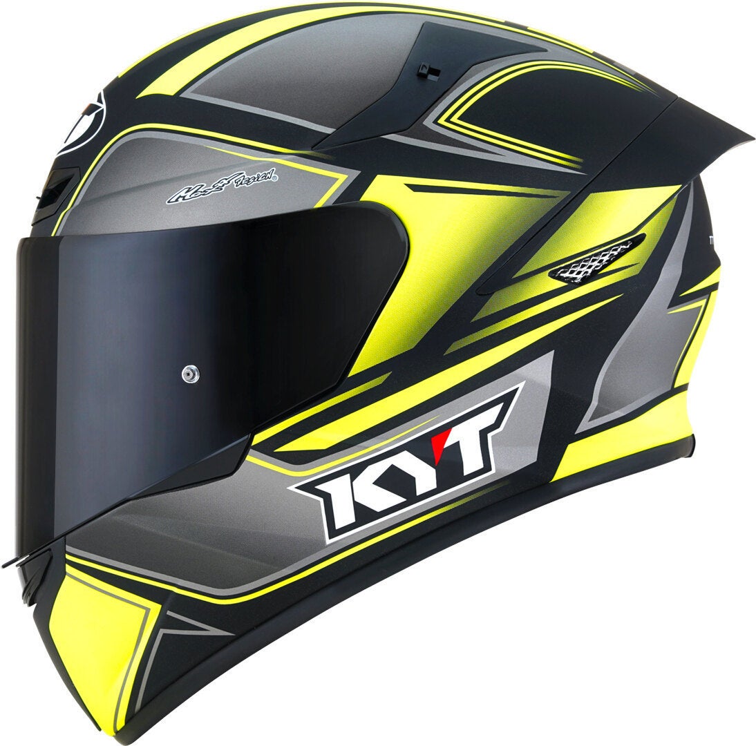 KYT TT Course Tourist Kask szary/żółty S (55/56) Rysunek 8
