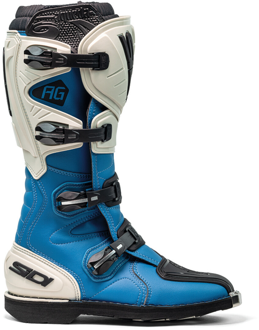Sidi Agueda Bottes de motocross Bleu/Sable 45 Figure 6