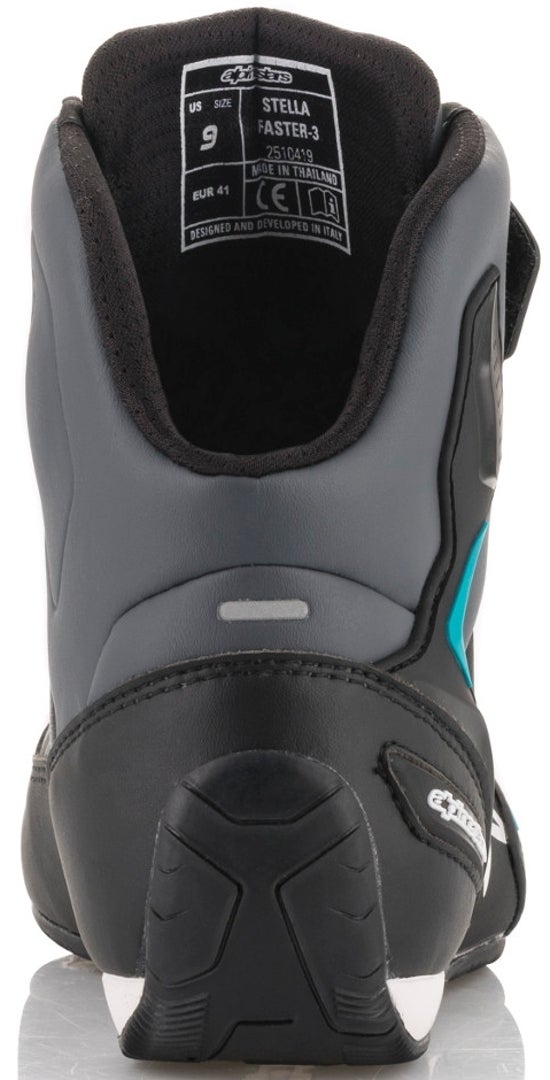 Alpinestars Stella Faster-3 Dámská obuv Černá/šedá/světle modrá 5 (36) Obrázek 4