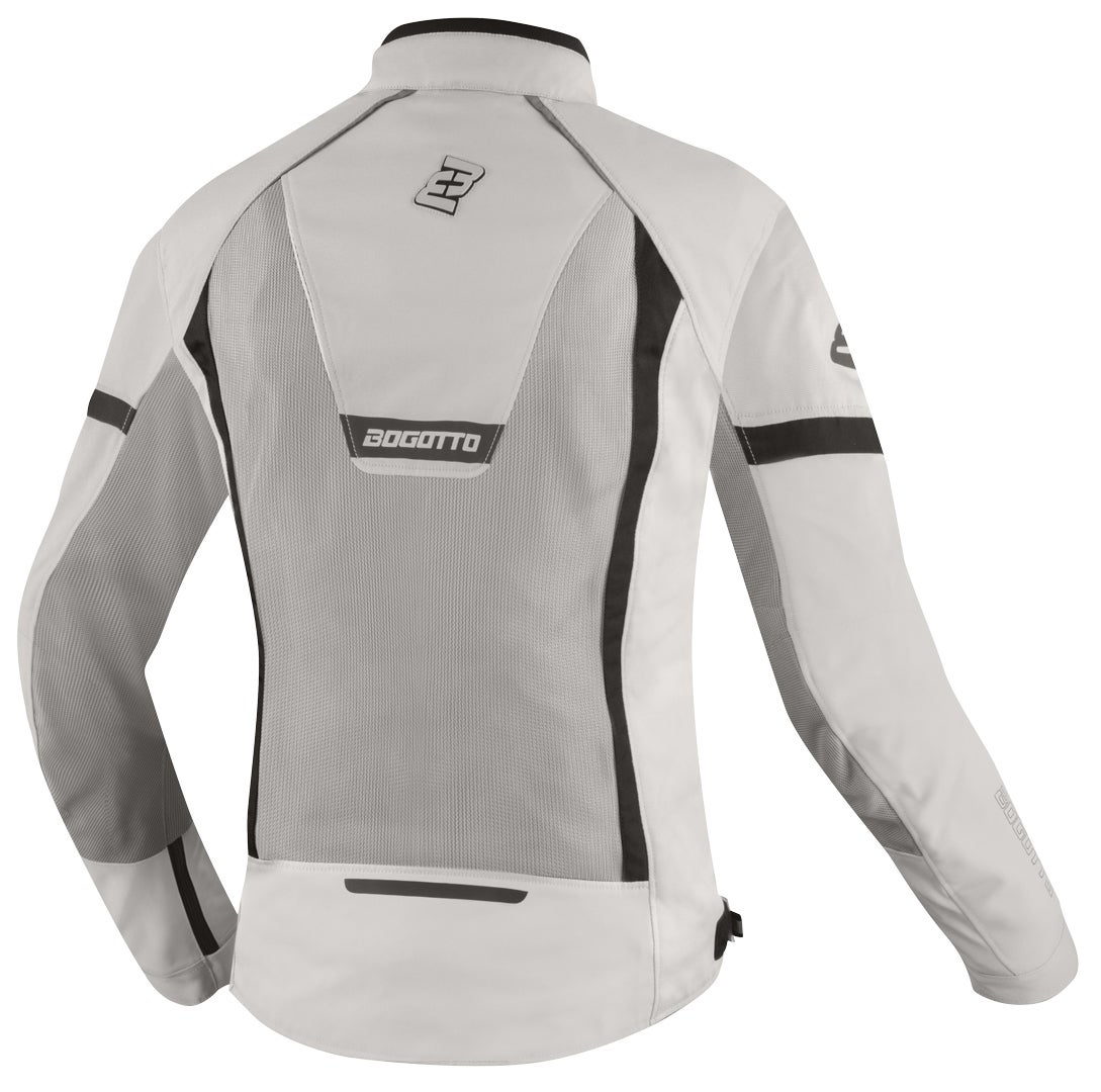 Bogotto Alastor Air Mesh Damen Motorrad Textiljacke grau XL Abbildung 2