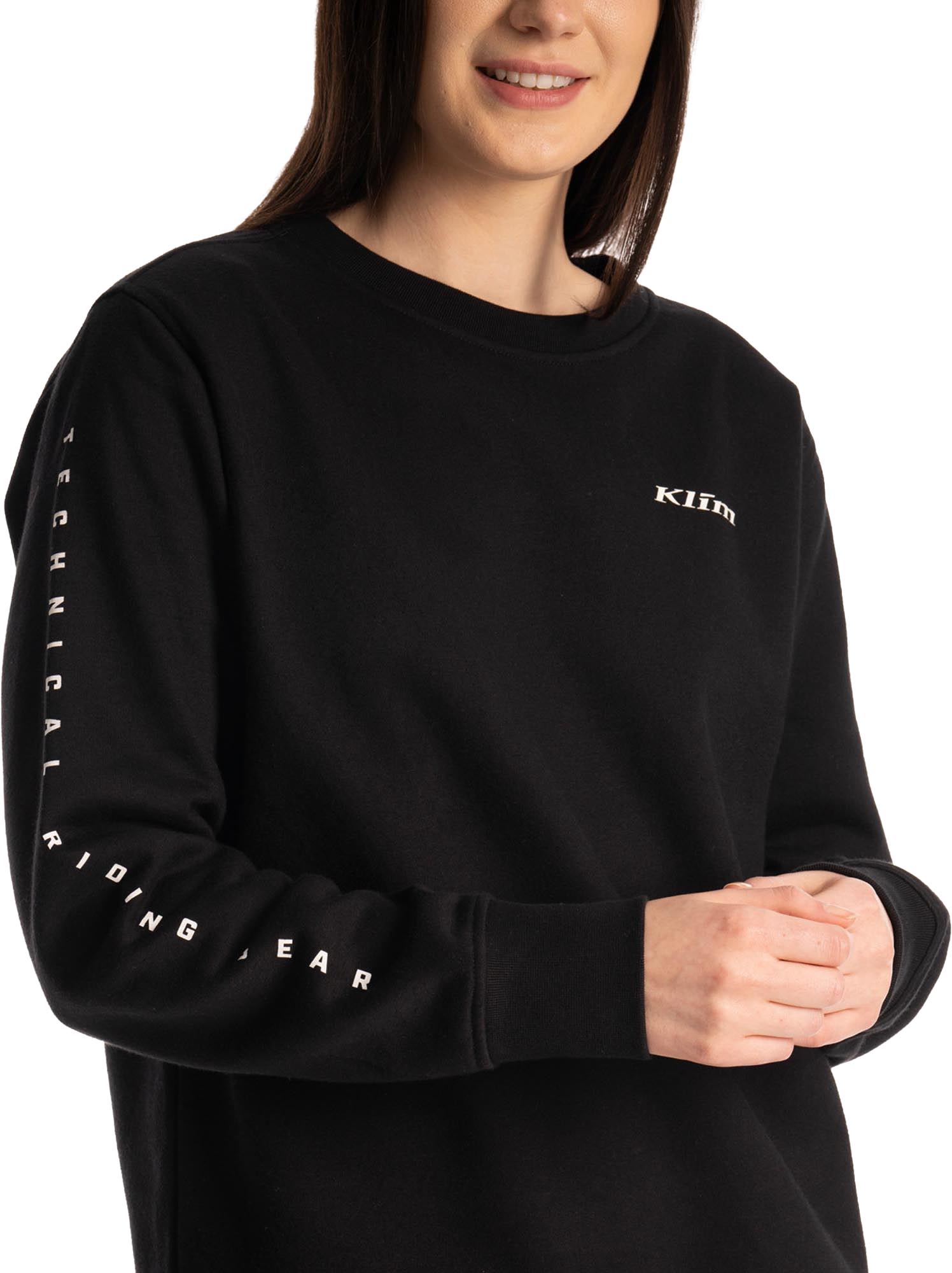 Klim Morgan Ridge Crew Dame-pullover Sort 2XL Figur 4
