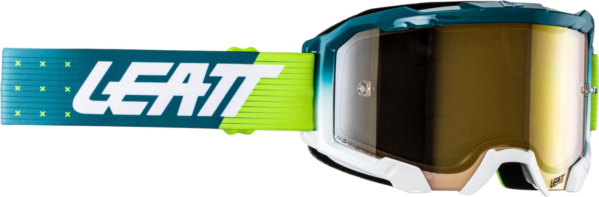 Leatt 7.5 V24 Stripes Capacete de Motocross com Óculos verde/branco XL (61/62) Figura 2