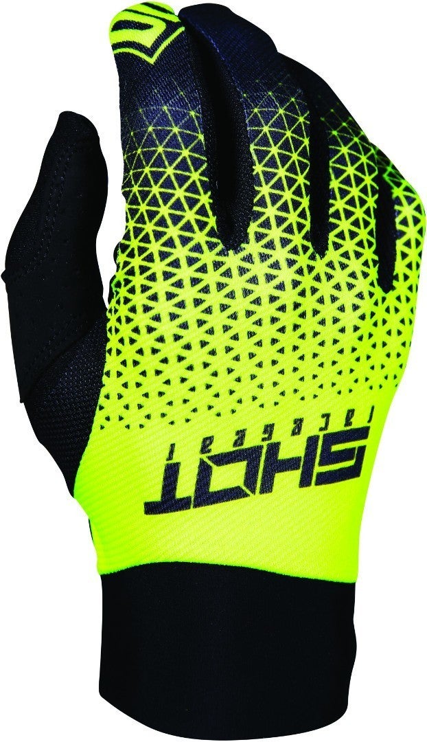 Shot Aerolite Delta Motocross Handschuhe grau/gelb 13 Abbildung 2