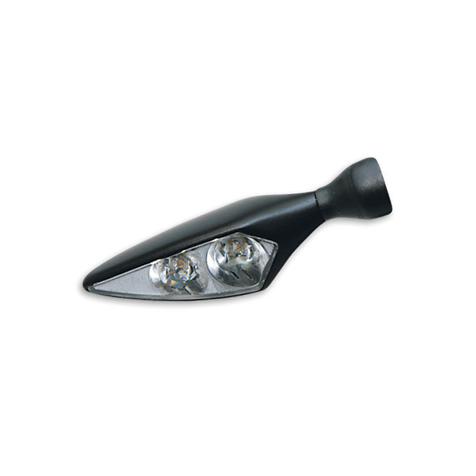 Kellermann LED-indikator Micro Rhombus Extreme svart Fram höger / bak vänster Figur 2