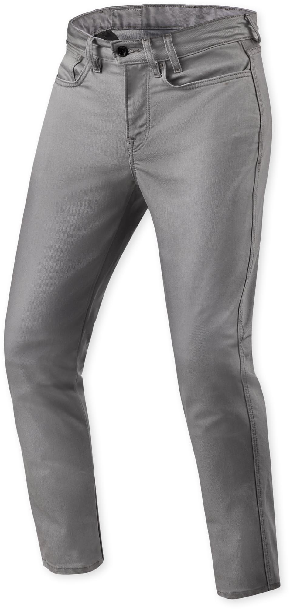 Revit Jamison Slim Vaqueros de moto gris 31/34 Figura 1