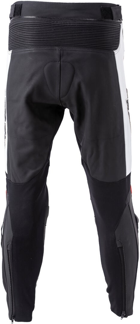 MUGENRACE RBRS-1 Motorcycle Leather Pants black/white/red S Figure 3